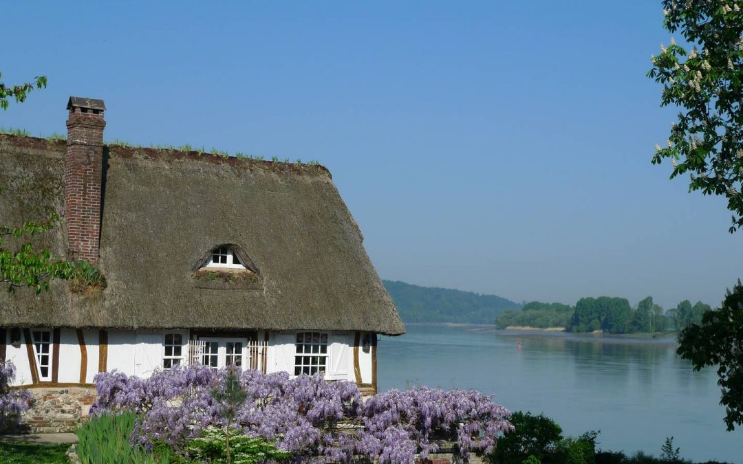 Normandische vakwerk cottage